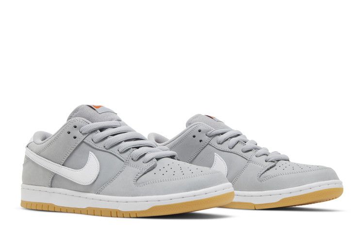 Nike SB Dunk Low Pro ISO Orange Label Wolf Grey Gum - DV5464-001