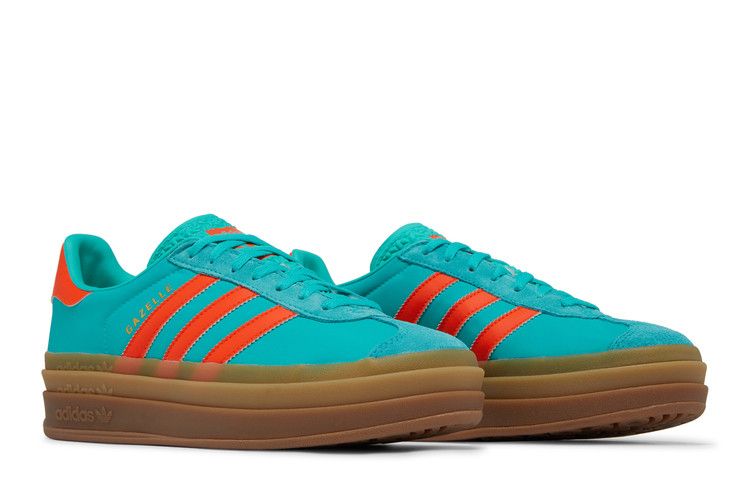 Adidas Gazelle Bold Mint Rush Impact Orange - IG4386