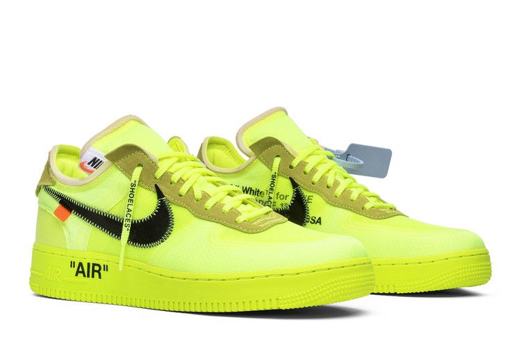 Nike Air Force 1 Low Off-White Volt - AO4606-700