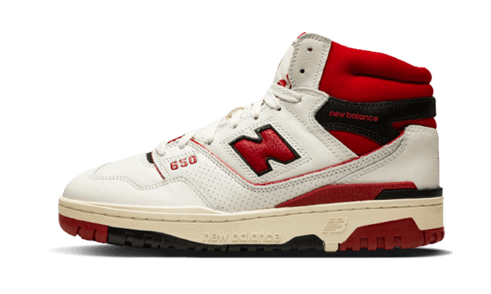 New Balance New Balance 650R Aimé Leon Dore White Red - BB650RE1