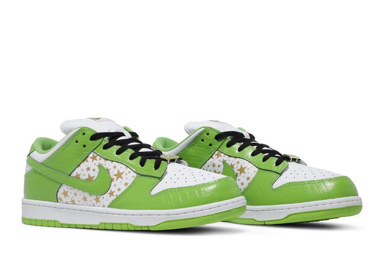 Nike SB Dunk Low Supreme Stars Mean Green (2021) - DH3228-101