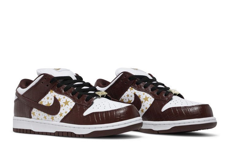 Nike SB Dunk Low Supreme Stars Barkroot Brown (2021) - DH3228-103