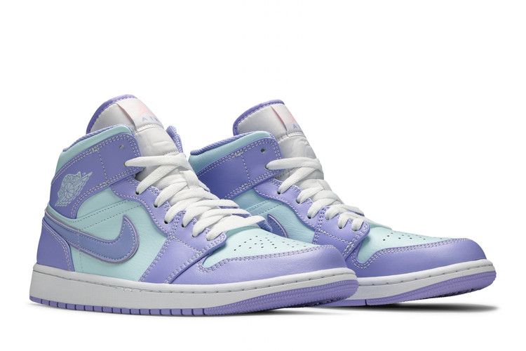 Air Jordan Air Jordan 1 Mid Purple Aqua - 554724-500