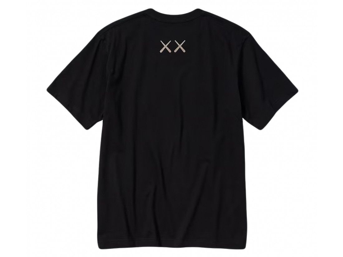 Uniqlo T-Shirt KAWS Black Graphic