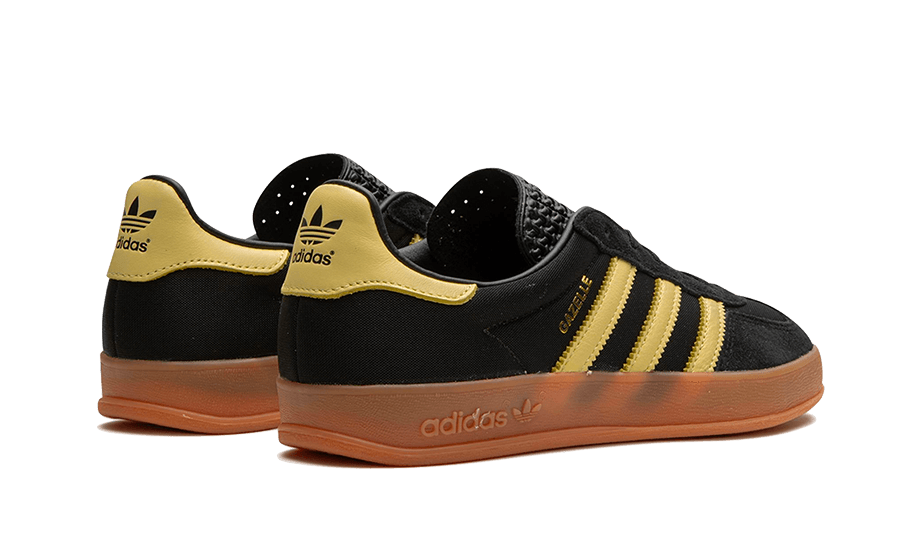 Adidas Adidas Gazelle Indoor Core Black Almost Yellow - IG4999