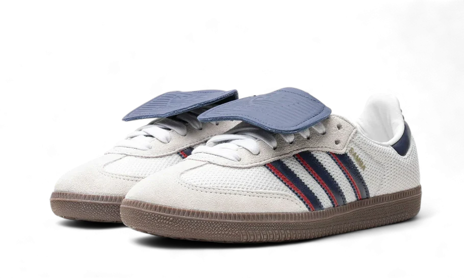 Adidas Adidas Samba LT Crystal White Dark Blue Gum - IE9169