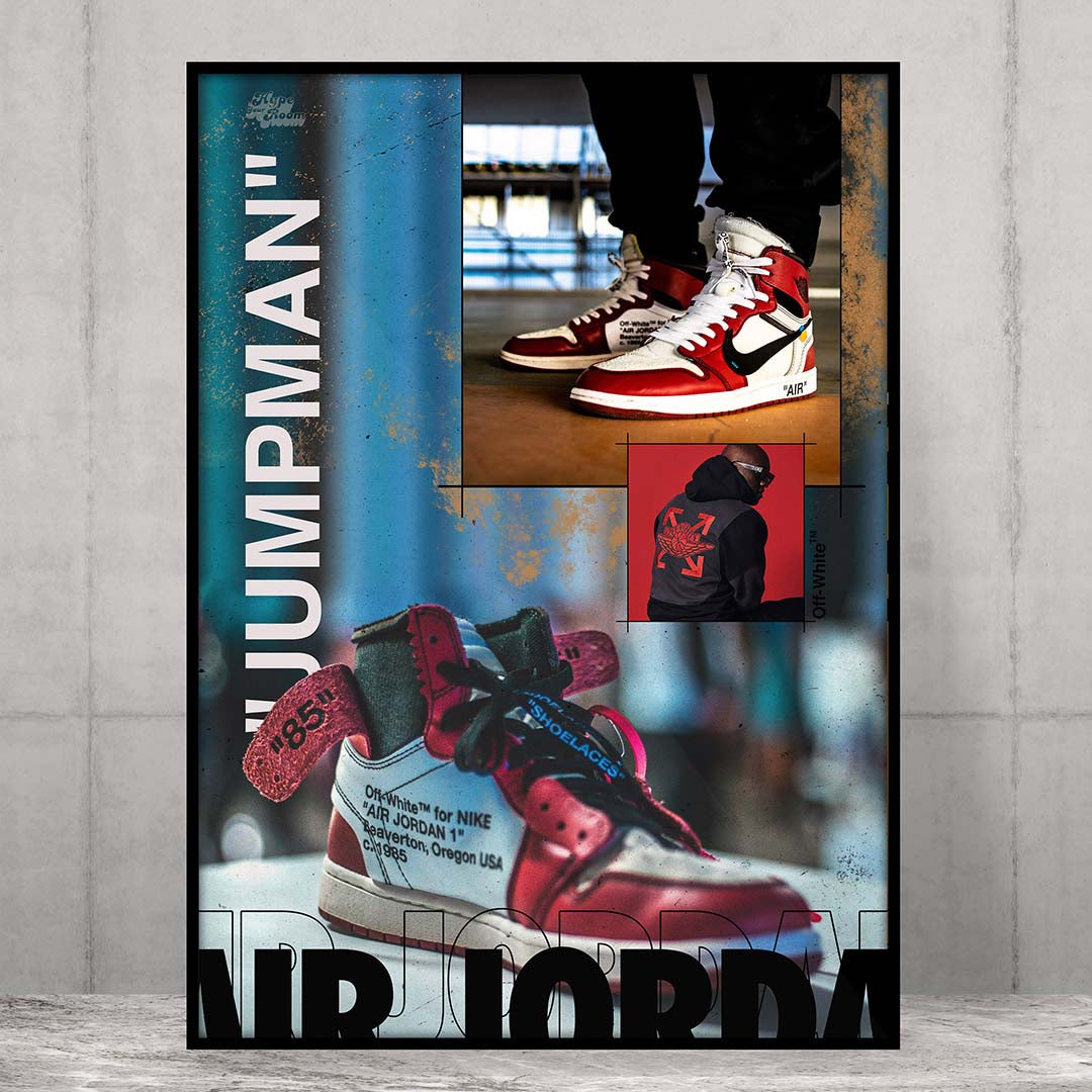 Grande Affiche Air Jordan 1 Off White