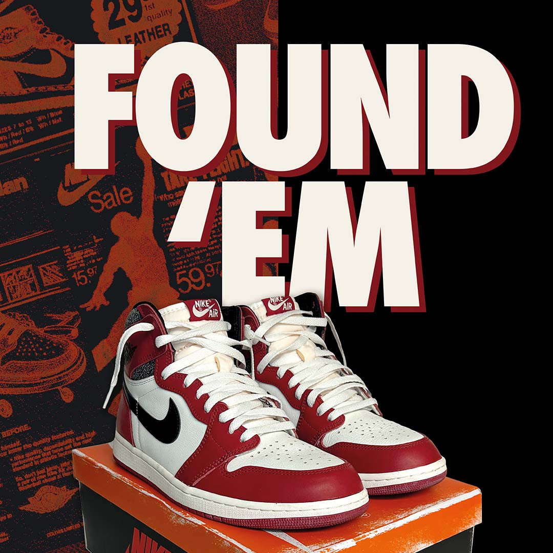 Grande Affiche Jordan 1 Lost & Found