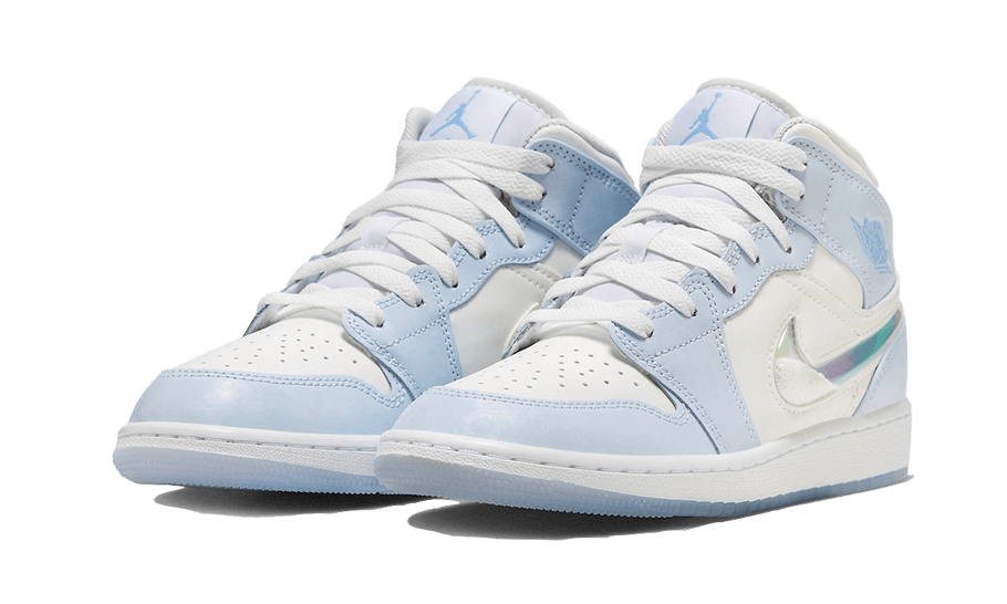 Air Jordan Air Jordan 1 Mid Glitter Swoosh - FQ9117-400