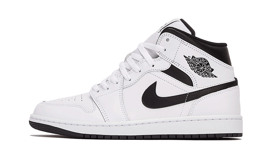 Air Jordan Air Jordan 1 Mid White Black - DQ8423-132 / DQ8426-132