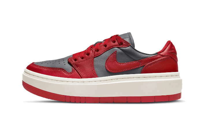 Air Jordan Air Jordan 1 Low Elevate Dark Grey Varsity Red - DH7004-006