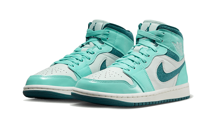 Air Jordan Air Jordan 1 Mid Bleached Turquoise - DZ3745-300