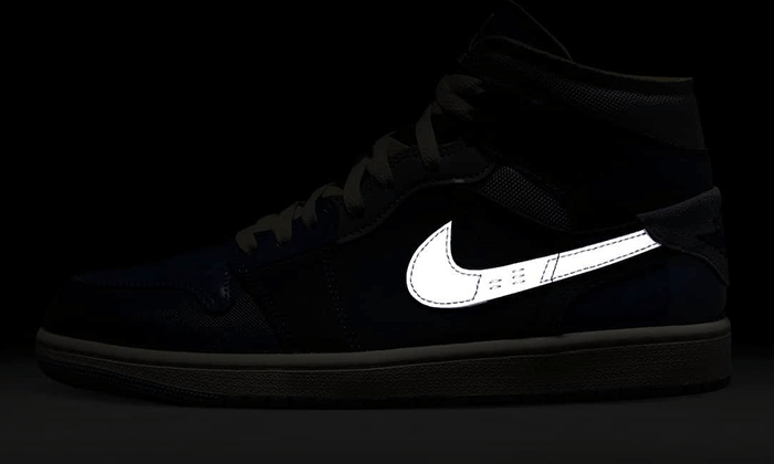 Air Jordan Air Jordan 1 Mid SE Craft Obsidian - DR8868-400 / DX2193-400