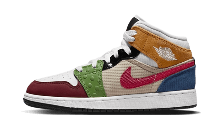 Air Jordan Air Jordan 1 Mid SE Patchwork - DR6957-100