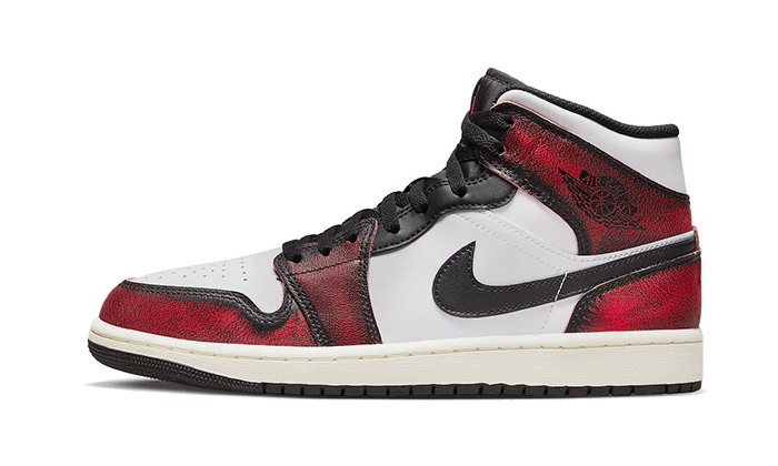 Air Jordan Air Jordan 1 Mid SE Wear-Away Chicago - DV9565-006 / FB0568-006