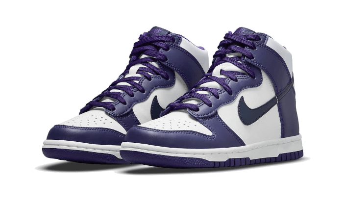 Nike Nike Dunk High Electro Purple Midnight Navy - DH9751-100