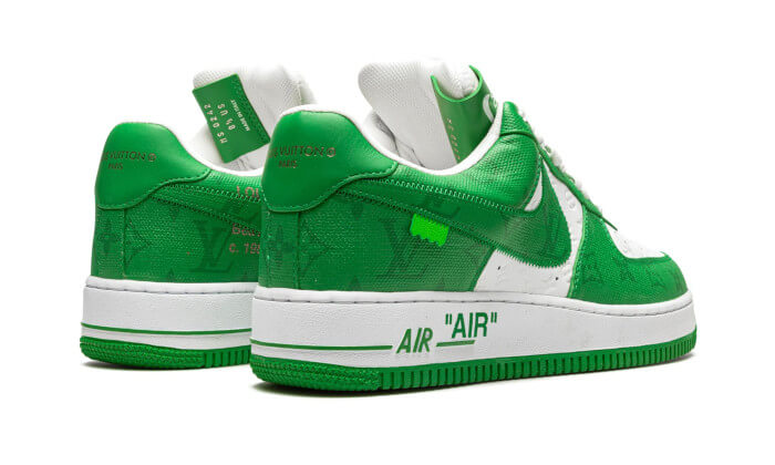 Nike Nike Air Force 1 Low Louis Vuitton White Green - 1A9V9U