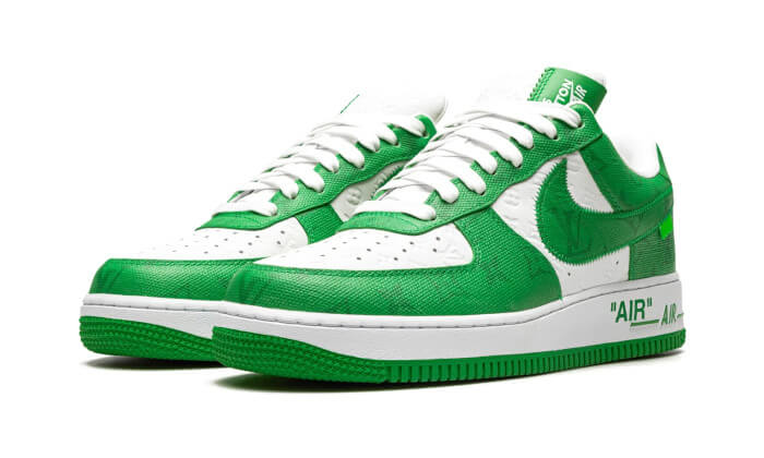 Nike Nike Air Force 1 Low Louis Vuitton White Green - 1A9V9U