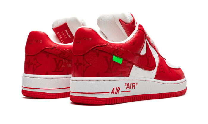 Nike Nike Air Force 1 Low Louis Vuitton White Red - 1A9VA9