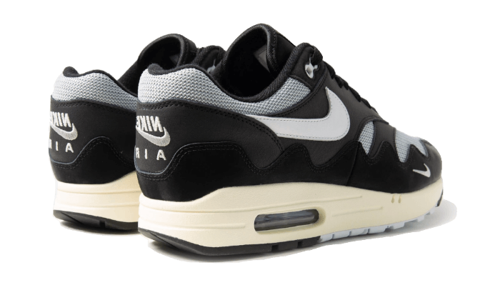 Nike Nike Air Max 1 Patta Black Grey (Special Box + Bracelet) - DQ0299-001