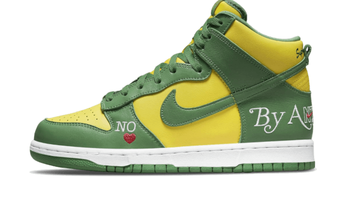 Nike Nike SB Dunk High Supreme By Any Means Brazil - DN3741-700