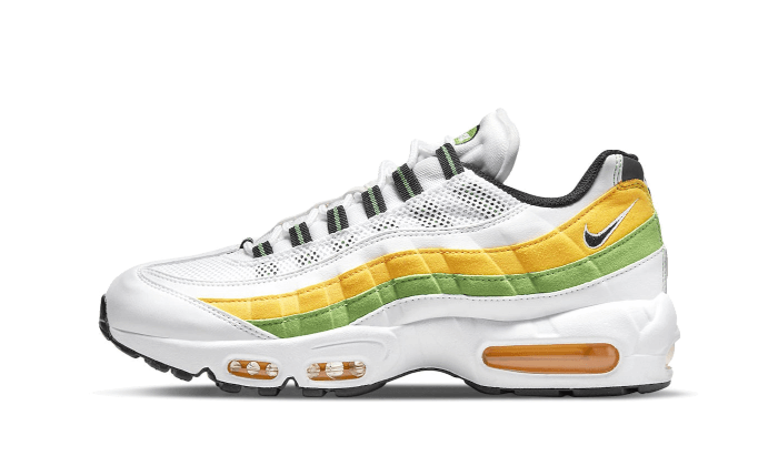 Nike Nike Air Max 95 Essential White Green Apple Tour Yellow - DQ3429-100