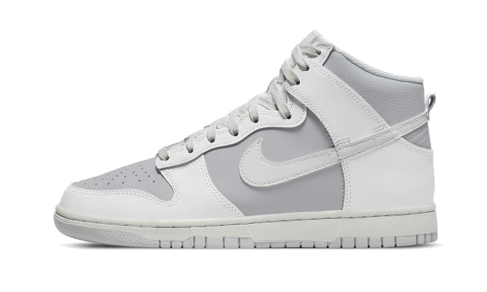 Nike Nike Dunk High Retro Grey White - DJ6189-100