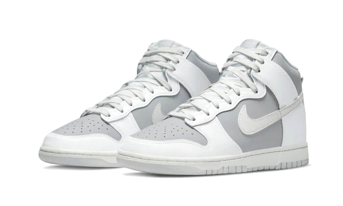 Nike Nike Dunk High Retro Grey White - DJ6189-100