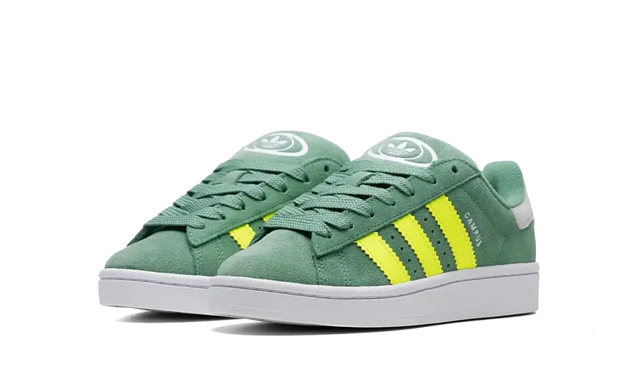 Adidas Adidas Campus 00s Green Solar Yellow - IF3967