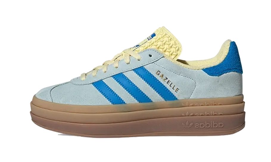 Adidas Adidas Gazelle Bold Almost Blue Yellow - IE0430