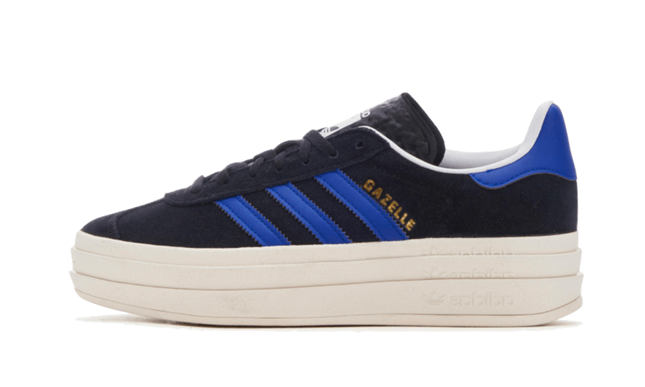 Adidas Adidas Gazelle Bold Core Black Lucid Blue - HQ4408