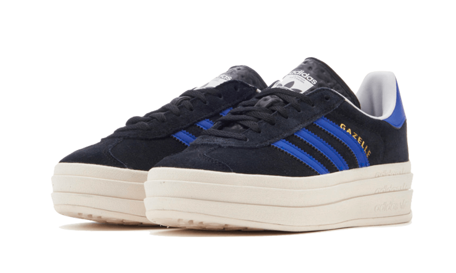 Adidas Adidas Gazelle Bold Core Black Lucid Blue - HQ4408