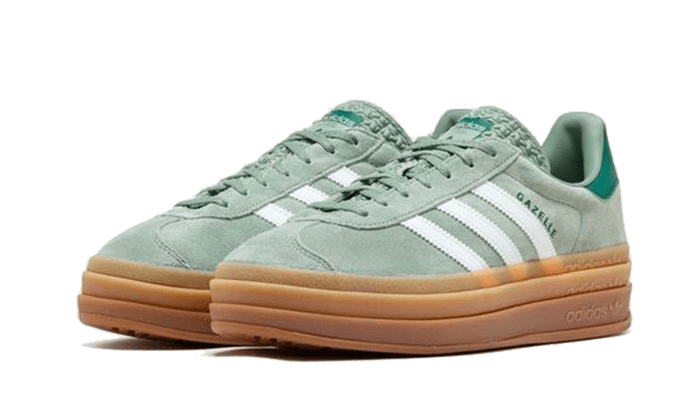 Adidas Adidas Gazelle Bold Silver Green - ID6998