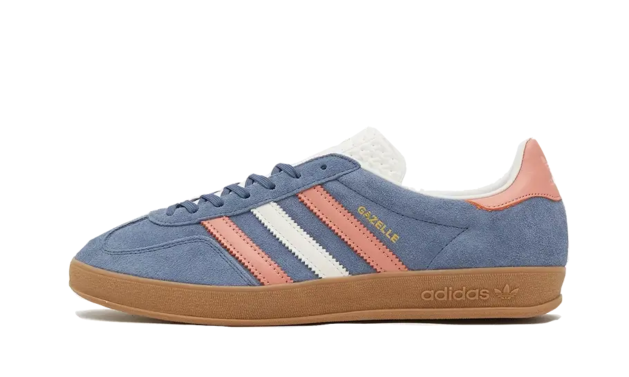 Adidas Adidas Gazelle Indoor Blue Blink Wonder Clay - IG1640