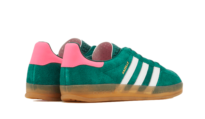 Adidas Adidas Gazelle Indoor Collegiate Green Lucid Pink - IG5929