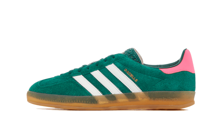 Adidas Adidas Gazelle Indoor Collegiate Green Lucid Pink - IG5929