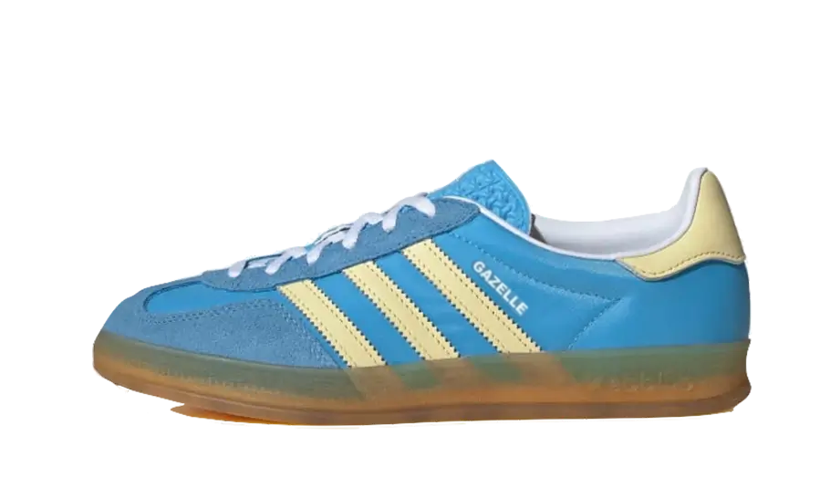 Adidas Adidas Gazelle Indoor Semi Blue Burst Almost Yellow - IE2960