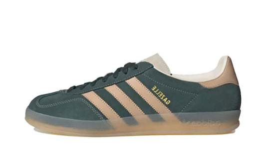 Adidas Gazelle Indoor Shadow Green Warm Sandstone - JH5402