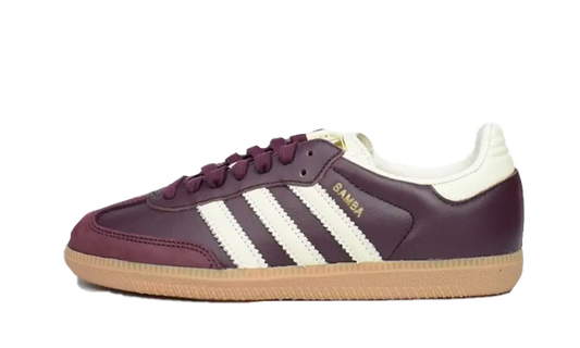 Adidas Adidas Samba OG Maroon Gold Metallic - ID0477