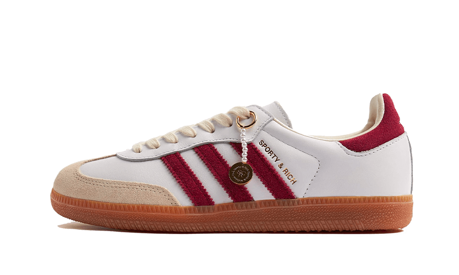 Adidas Adidas Samba OG Sporty & Rich White Core Burgundy - IF5660