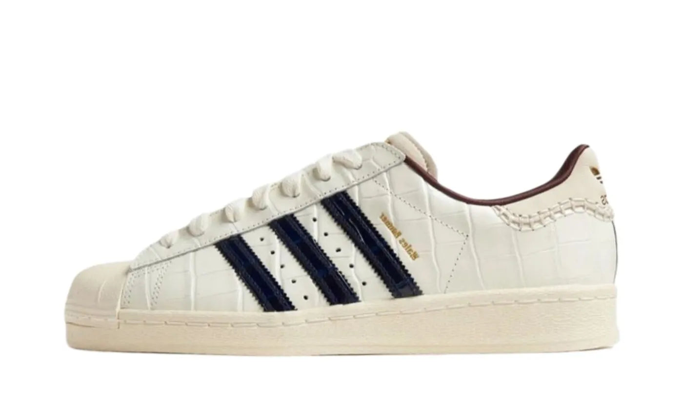 Adidas Superstar Wales Bonner White Croc - JP7161