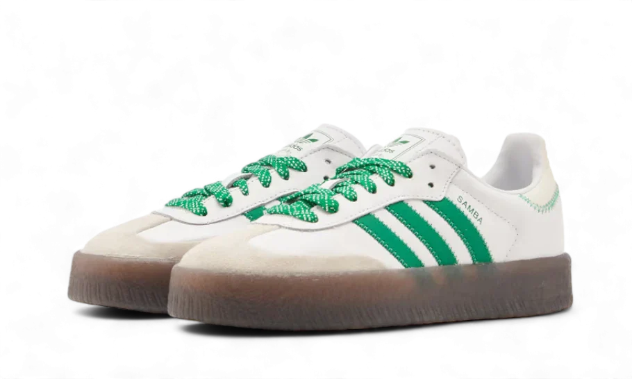 Adidas Adidas Sambae Cloud White Green - IE9105