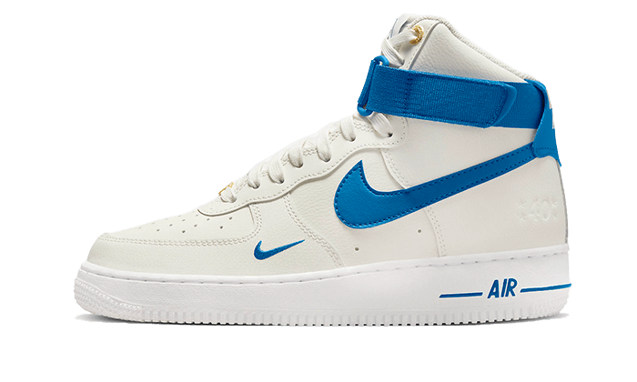 Nike Nike Air Force 1 High 40th Anniversary White Blue - DQ7584-100