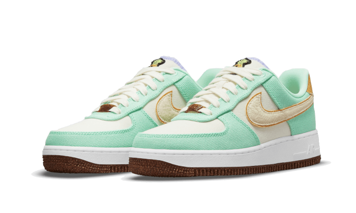 Nike Nike Air Force 1 Low '07 LX Happy Pineapple Green Glow - CZ0268-300