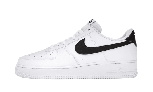 Nike Air Force 1 Low '07 White Black Pebbled Leather - CT2302-100