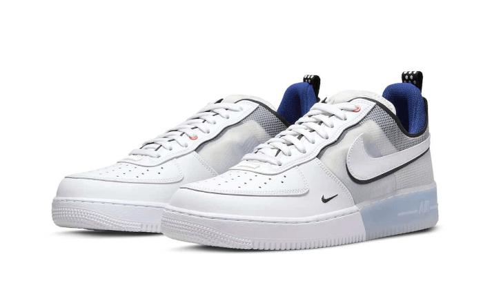 Nike Nike Air Force 1 Low React Split White Photo Blue - DH7615-101