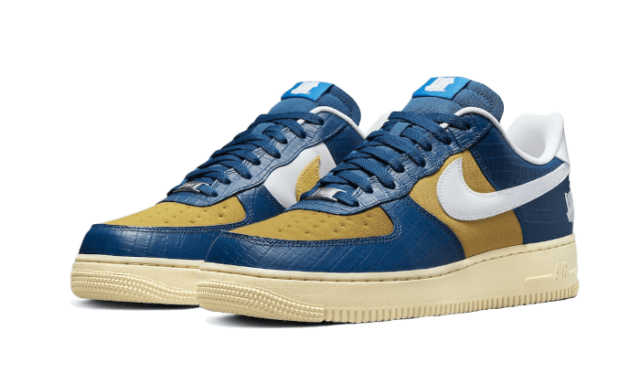 Nike Nike Air Force 1 Low SP Undefeated 5 On It Blue Yellow Croc - DM8462-400