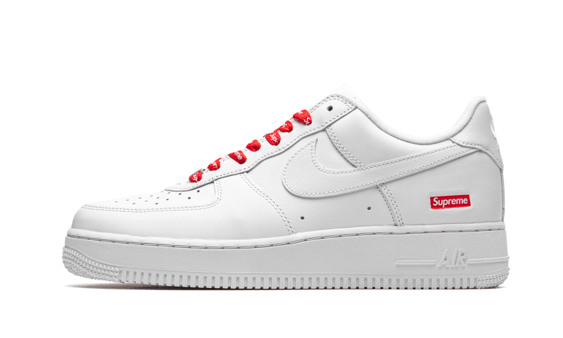 Nike Nike Air Force 1 Low White Supreme - CU9225-100