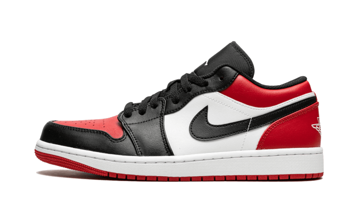 Air Jordan Air Jordan 1 Low Bred Toe (2021) - 553558-612 / 553560-612