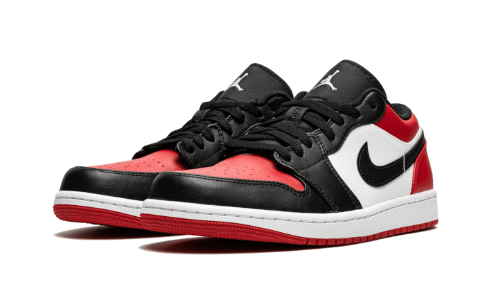 Air Jordan Air Jordan 1 Low Bred Toe (2021) - 553558-612 / 553560-612